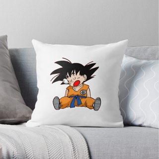 Almofada Quadrada Nerd - Goku Criança Dragon Ball 45x45 cm