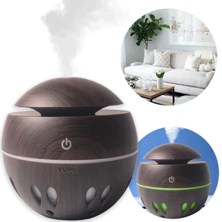 Umidificador Essências Aromas Elétrico Difusor Usb Madeira Yumi em Oferta na Shopee