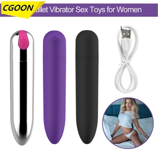 C5GOON Mini Vibrador De Bala Brinquedos Sexuais Para Mulheres Vibração Forte USB Massajador De Ponto-G Recarregável Estimulador De Clitóris Portátil
