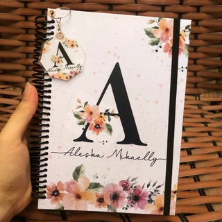 Agenda Personalizada Com Nome Na Capa | Mini Planner | Floral