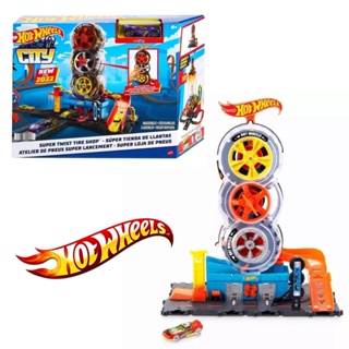 Hot Wheels City Dragon Drive Firefight 164 Track Set Mattel Toys