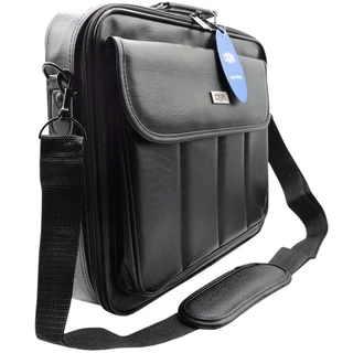 Pasta Notebook Executiva Maleta Bolsa Case Notebook 15,6 Couro Sintético C/ Alça Carregar Documentos