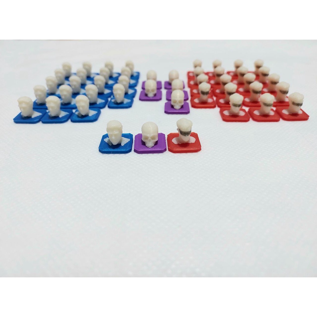 Marvel United - Kit Tokens 3d | Shopee Brasil