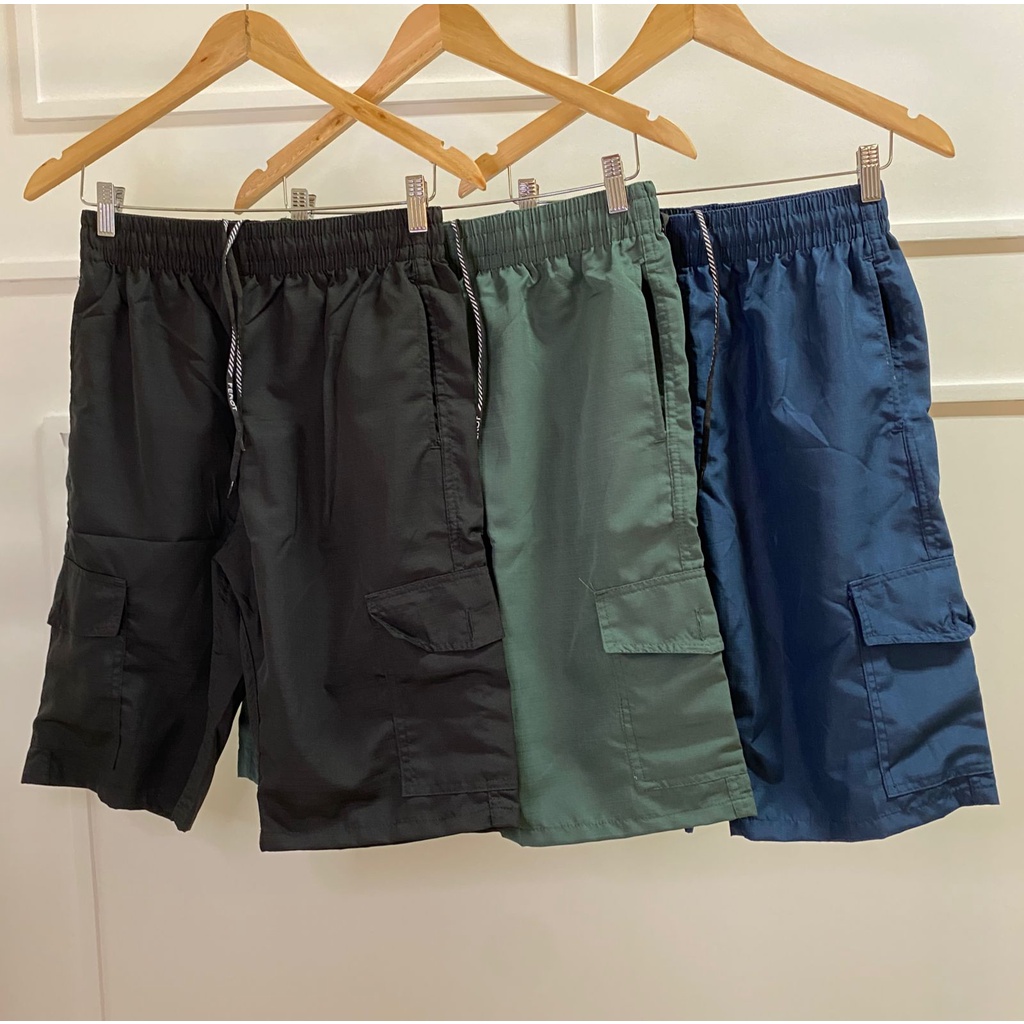 Bermuda masculina cargo masculina tactel básico | Shopee Brasil