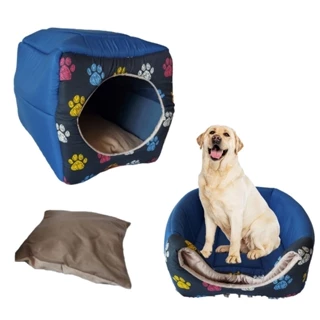 Cama Para Cachorro E Gato Caminha Pet Grande Casinha Toca Tamanho GG