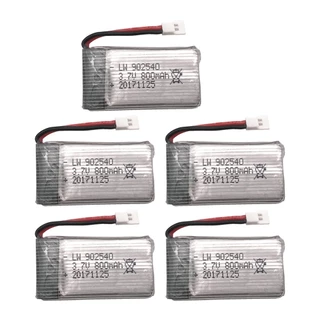 Bateria Drone Syma X5 902540 3.7v 800mah 25c Quadricóptero RC Lipo x5, x5c, x5sc, x5sw, tt, m68, mjx, x705c, sg600