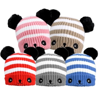 Gorro Touca Longo Infantil Menino Menina Tricotado Quente Fashion