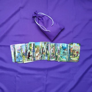 TOALHA DE TAROT, BARALHO CIGANO E ORÁCULOS EM GERAL