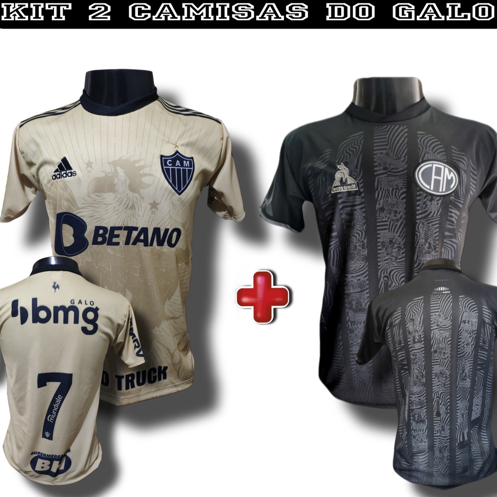 Kit Com Duas Camisas Do Galo / Camisa Manto Da Massa