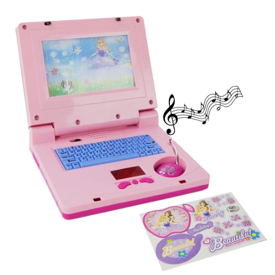 Laptop Infantil Brinquedo Interativo Educativo Menina C/ Som - DM - Laptop  / Notebook Infantil - Magazine Luiza