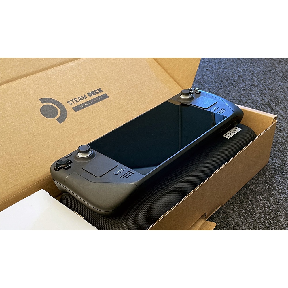 Novo Valve Steam Deck Upgraded to 256GB, 512GB, 1TB SSD Handheld System Black Escorrega o Preço