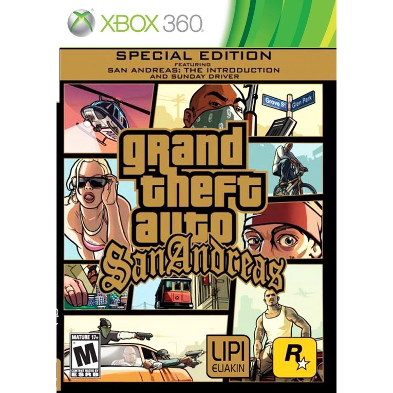 Grand Theft Auto Gta San Andreas - Xbox 360