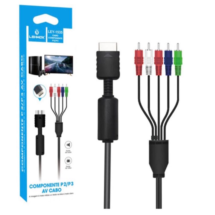 Kaico PS1/2/3 Komponenten Und Komposit All IN One Av Hoch Def Kabel Für - Foto 7