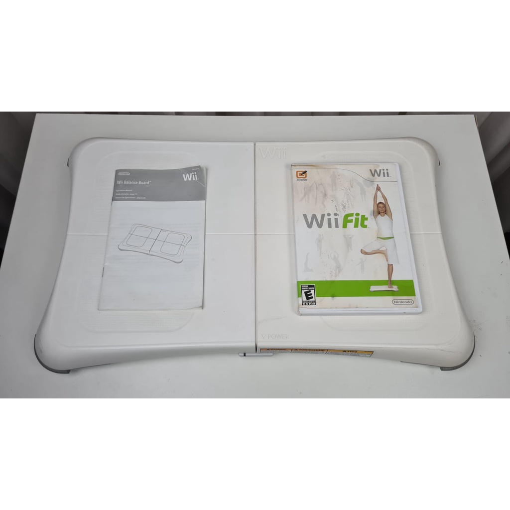 Balança Wii Balance Board + Wii Fit Plus Originais