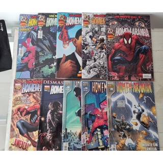 A Teia do Homem-Aranha Superior - 1ª Série/Panini n° 1-2-3-4-7-8