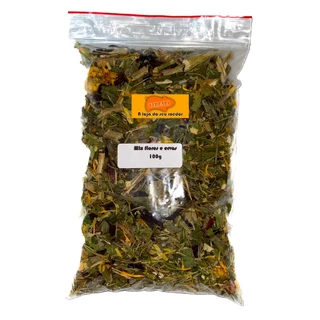 Mix de Flores e Ervas para Hamster Gerbil Twister Roedores Pássaros