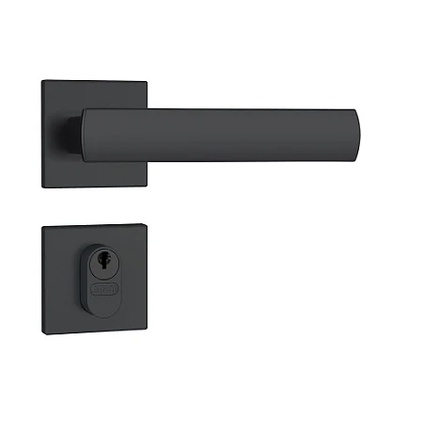 Fechadura Externa 803/35 Preto Fosco QUADRADO STAM