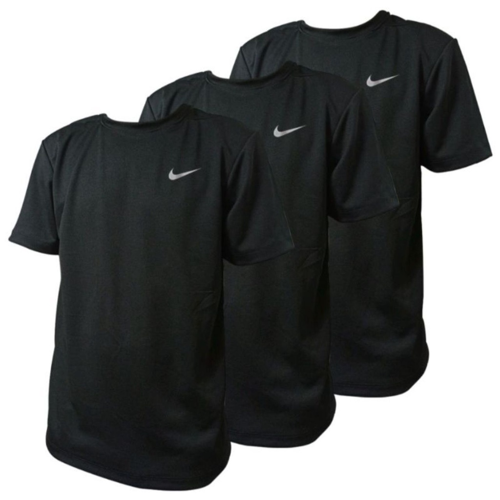 Kit 3 Camisetas Camisas Masculinas Dry Fit Academia Esportiva Treino