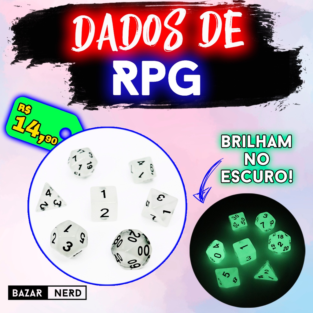 Dado de RPG - D60 Black Opaque Dice Green Font - Sessenta Lados - Mercado  RPG
