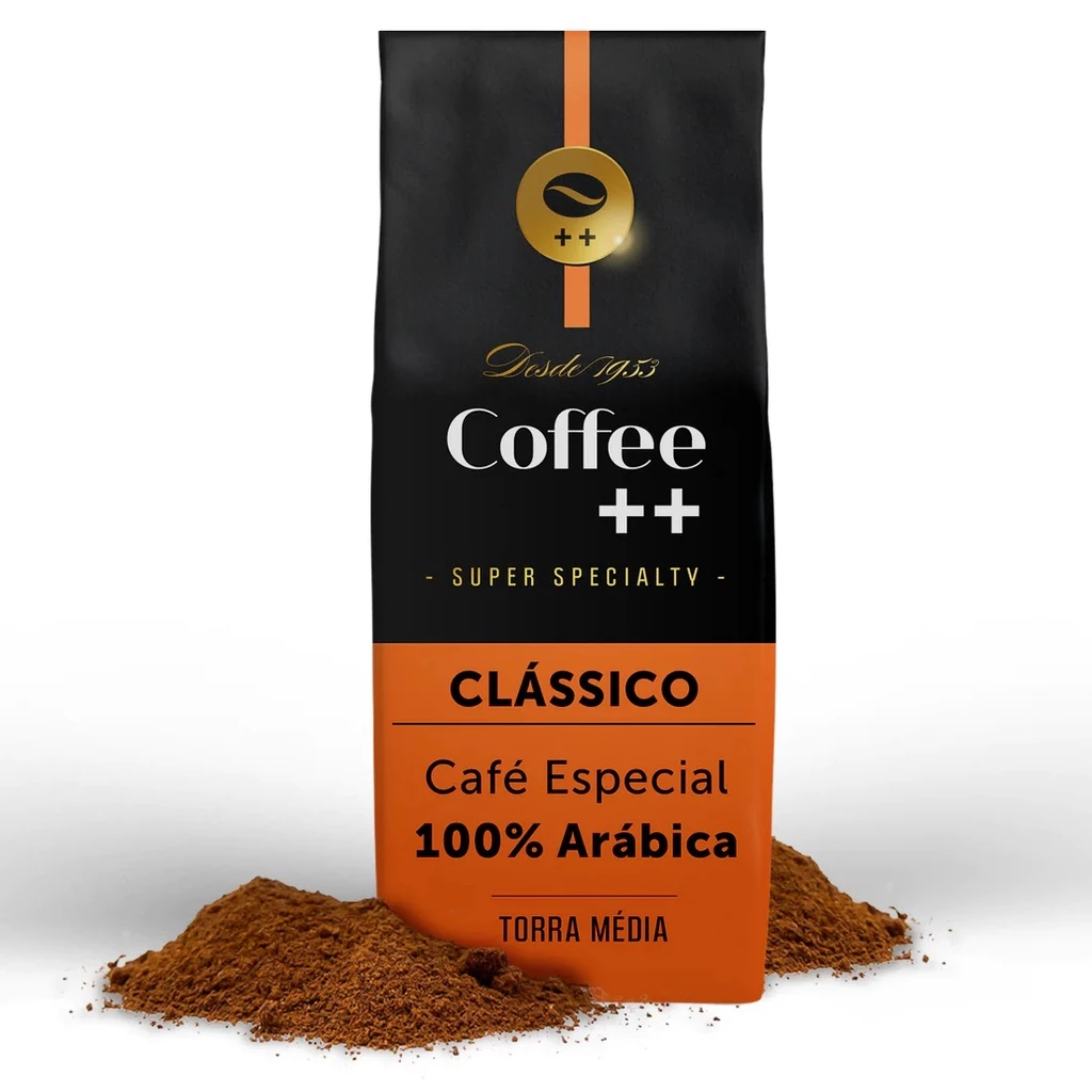 Café Especial Torrado e Moído Clássico Coffee Mais - 100% Arábica - Torra Média - 250g