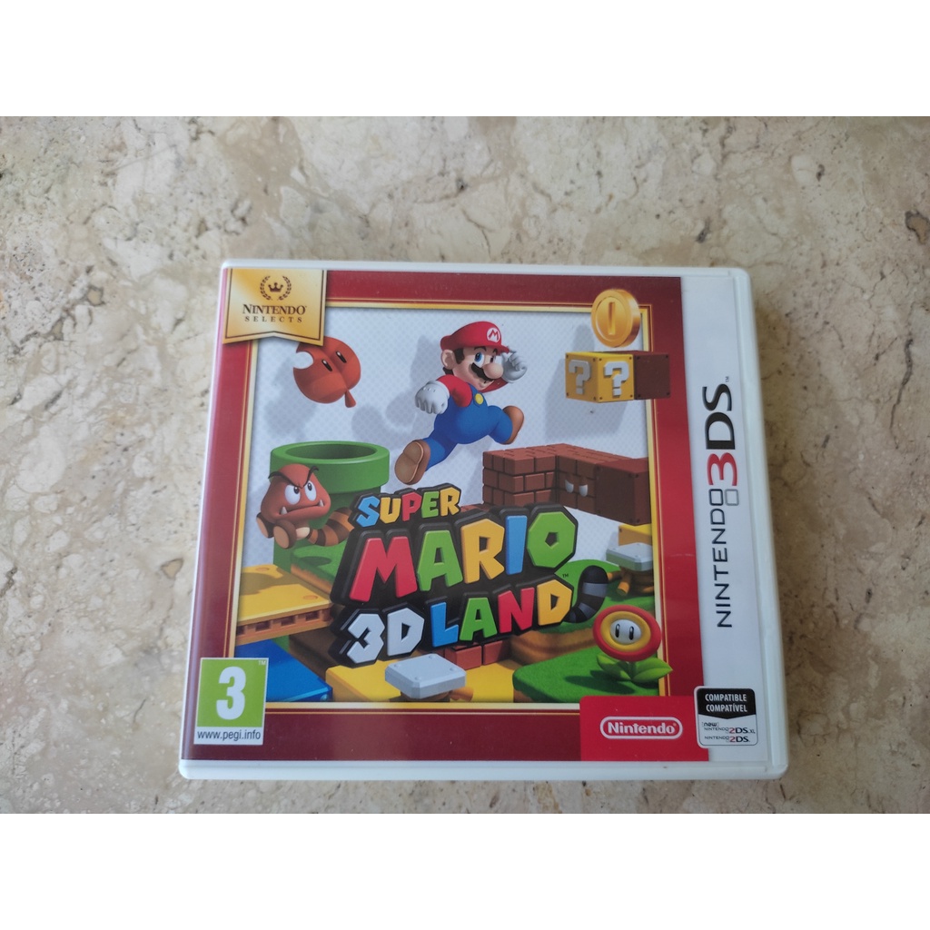 Super Mario 3d Land Nintendo 3ds Completo Original Europeu