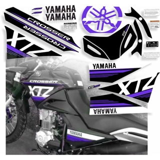 Adesivo Faixa Moto Crosser 150 Yamaha varias cores com laminação