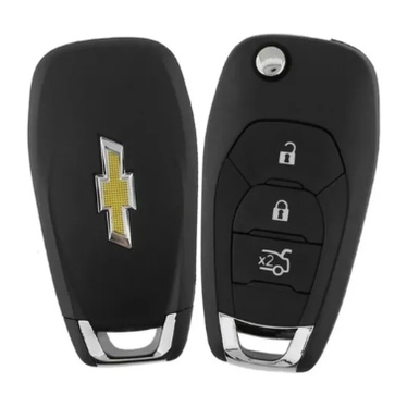 Carcaça Chave Canivete Chevrolet Onix 3 Botões Cruze Modelo Novo