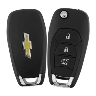 Carcaça Chave Canivete Chevrolet Onix 3 Botões Cruze Modelo Novo
