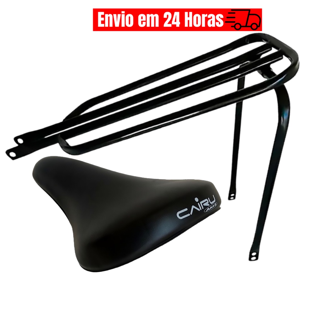 Kit BH Presilha 244 + Garupa + Banco + Cartela + Placa + Descanso