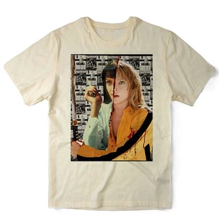Camiseta Algodao Kill Bill Mia Wallace Pulp Fiction Quentin Tarantino Filmes Cinema Classico Unissex