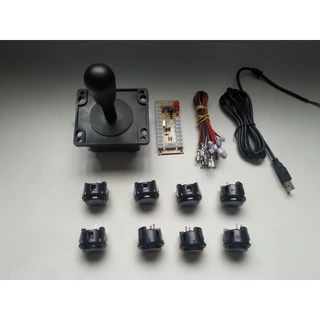 Kit Arcade manche Aegir e 8 botões 30mm !