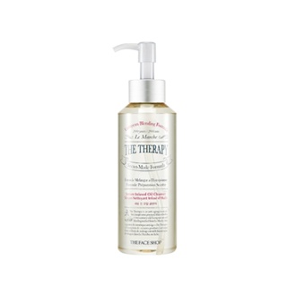 the face shop the therapy serum infused oil cleanser 225g