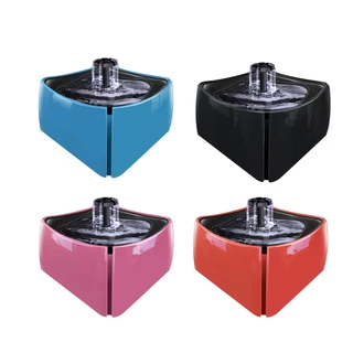 Fonte bebedouro automático purificador de água cães gato pet bivolt 1,8l 3 bicos