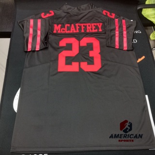 Nike Men's San Francisco 49ers Christian McCaffrey #23 Vapor F.U.S.E.  Limited Red Jersey