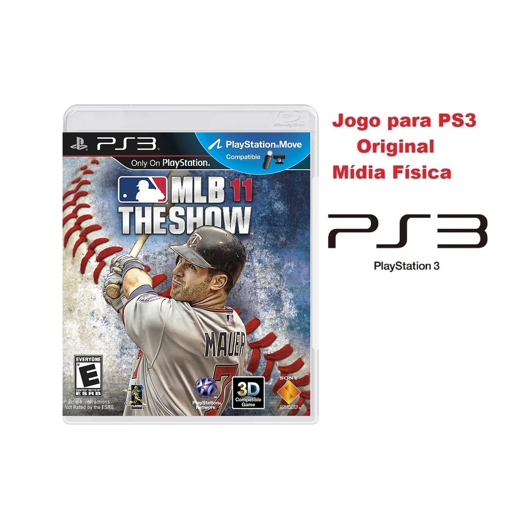 Jogo MLB 11: The Show (Original) - Em Mídia Física | Shopee Brasil