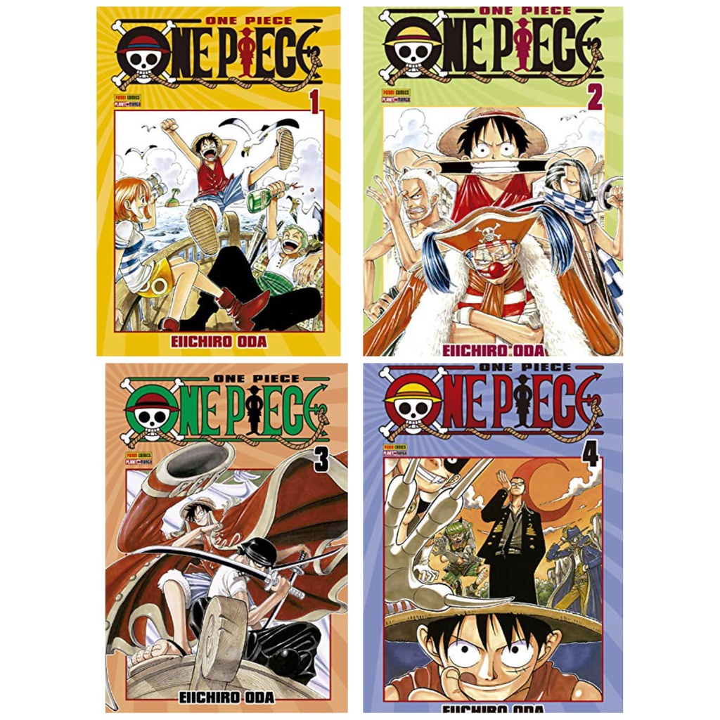 Mangá One Piece Volume 02 Lacrado Português Oficial Original