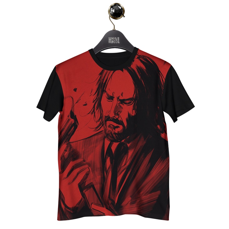Camisa Camiseta John Wick Keanu Reeves WT Shopee Brasil
