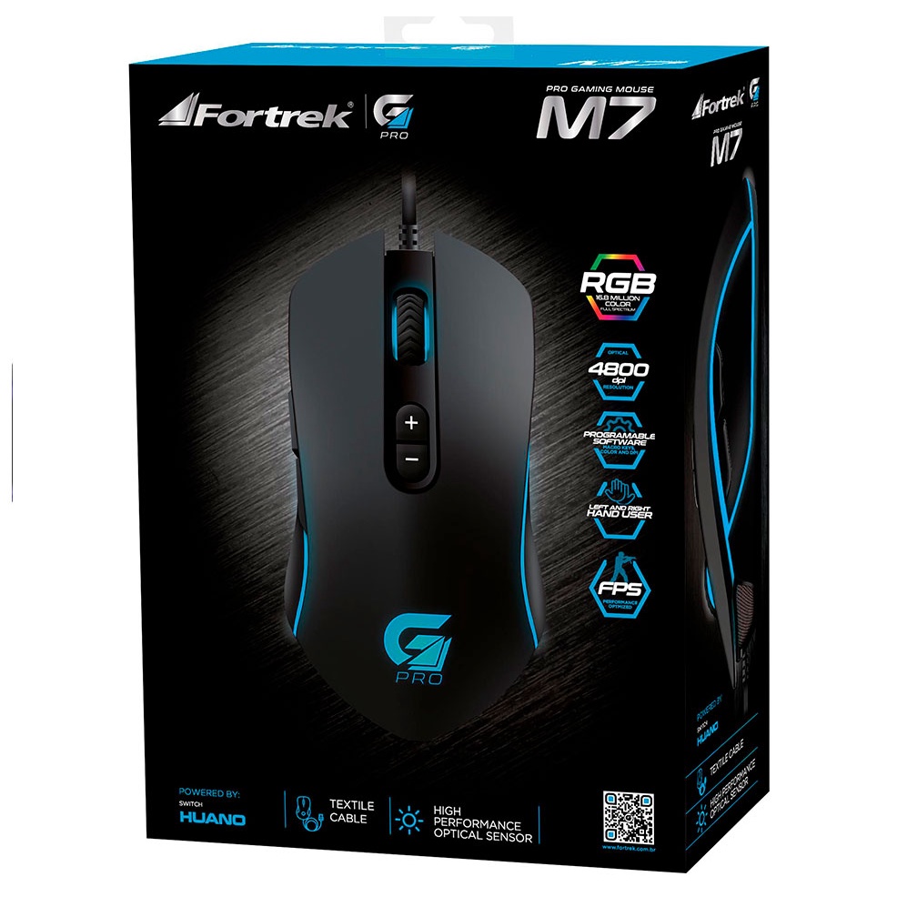 Mouse Gamer Fortrek PRO M7 | Shopee Brasil