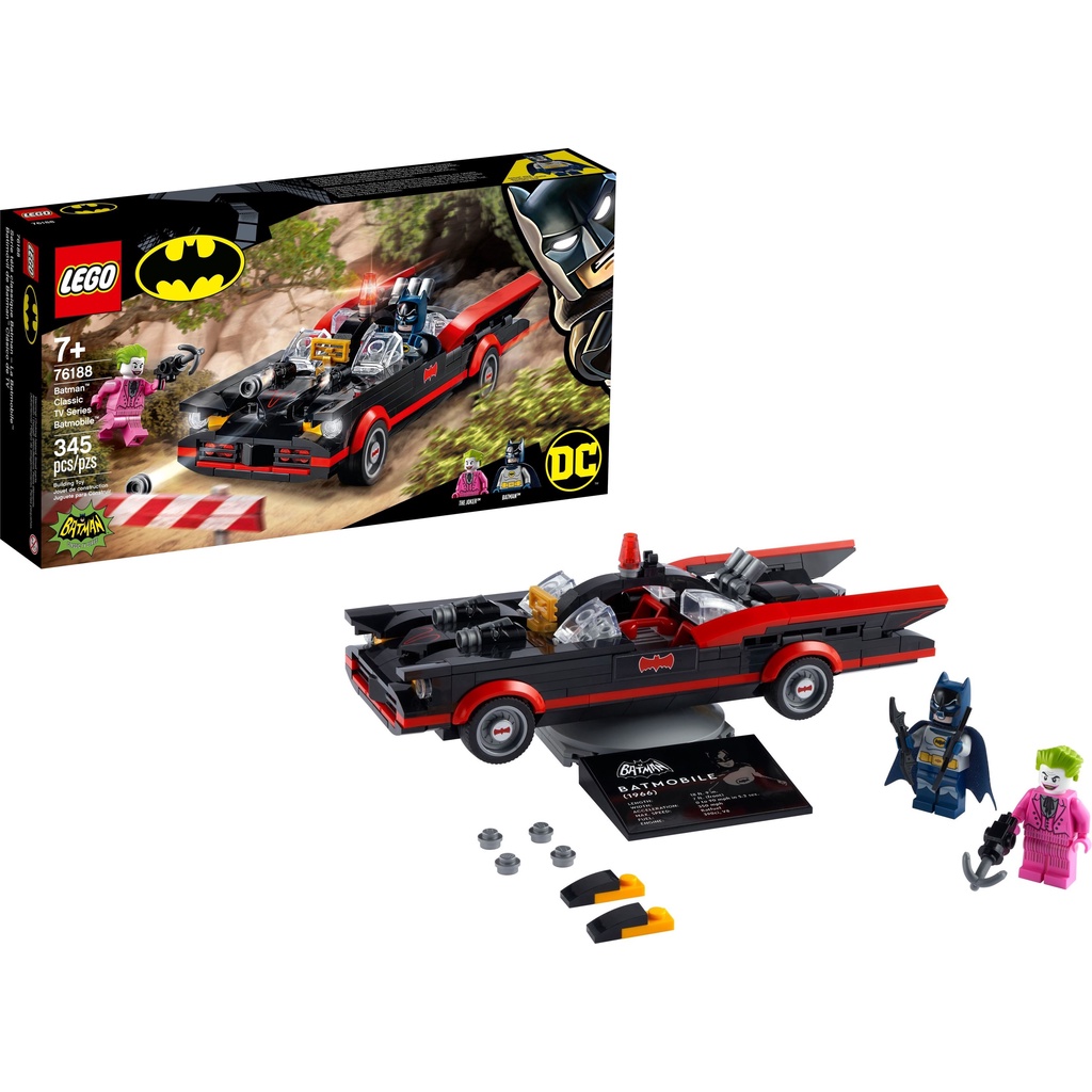 Lego - DC Comics - Batman - Perseguição de Batmóvel: Batman vs. Coringa -  76264