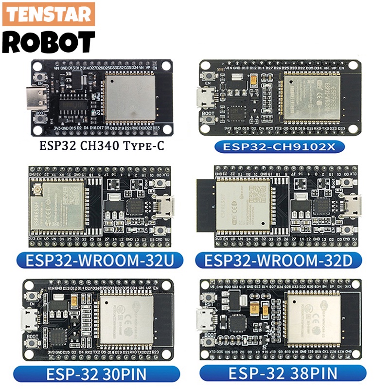 ESP32 Dual Core WiFi + Placa De Desenvolvimento Bluetooth ESP-32 32S 32 Similar ESP8266