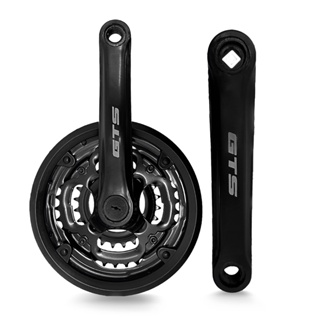Pedivela GTS Tipo Shimano 170mm 24/34/42 Pe de vela Aço Bicicleta 81820