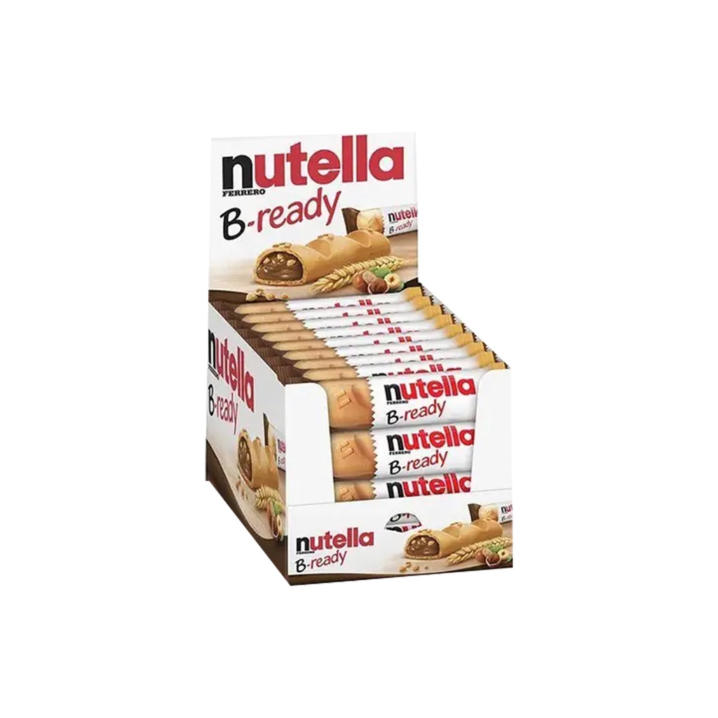 Nutella B-Ready Biscoitos Wafer 22g C/36un - Ferrero | Shopee Brasil