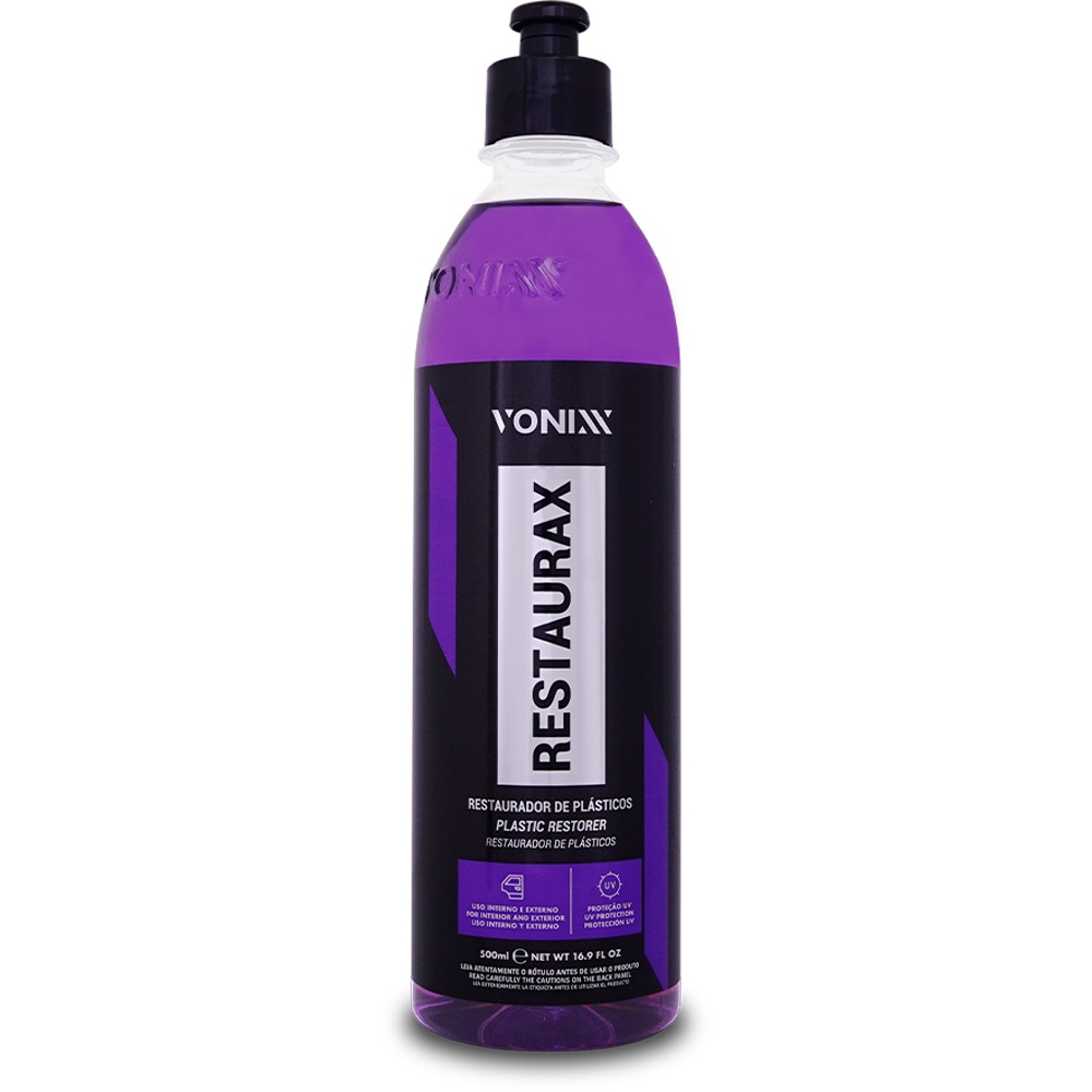Vonixx Restaurax 500ml Renova Restaura Superficie Plasticas