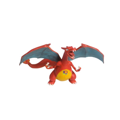 Boneco Charizard - Pokémon action figure colecionável evolução Charmander Pokémon nº0004