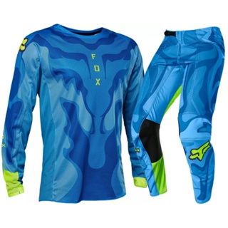 NOVA Corrida 2023 RiderFox MX 180 Cota Azul Motocross Jersey E