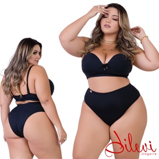 Conjunto De Lingerie Plus Size Refor Ado Luxo Kit P S Calcinha E Suti Shopee Brasil