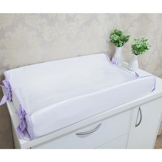 Trocador Plastificado Anatômico Com Amarras Branco/Palha - Oferta - Americano - Atenas em Oferta na Shopee