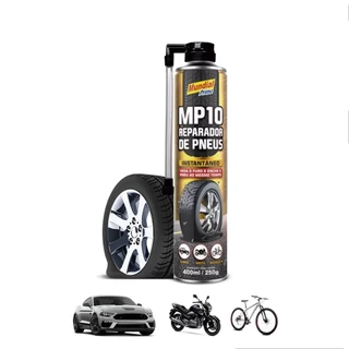 Spray Reparador Instantâneo Furo Pneu Mundial Prime 400ml