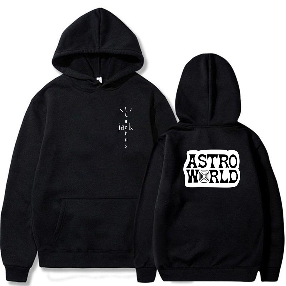 Moletom Abrigo Estampado Cactus Jack Gravadora Travis Scott Music