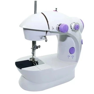 Mini Máquina de Costura Lanmax Bivolt de Duas Velocidades